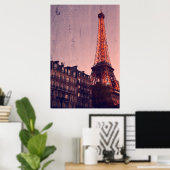 Retro Paris - Toujours une bonne idée - Poster (Bureau à domicile)