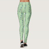 Retro parkeermeter leggings (Achterkant)