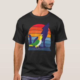 Retro Parrot I Howling Wolf I Roeit White bell T-shirt