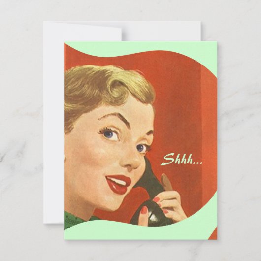 Retro Partij van de Verrassing voor Om het even Kaart (Voorkant)