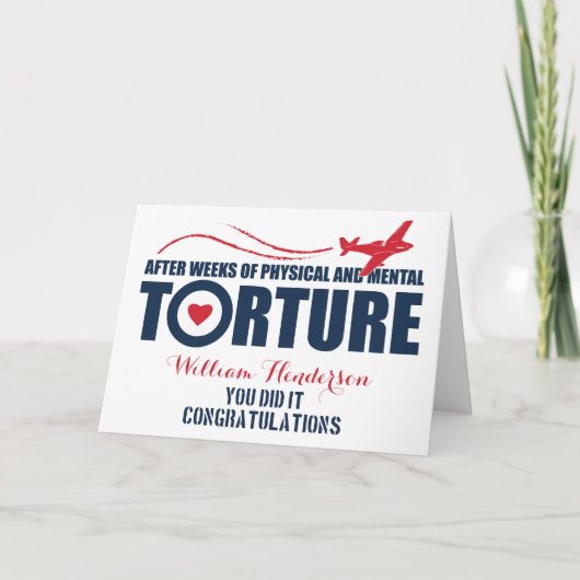 Retro Passing Out Parade | British Raf Kaart (Voorkant)