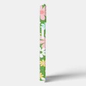 Retro Pastel Daisy Flowers met pokadots Case-Mate iPhone Case (Achterkant / Rechts)