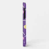 Retro Pastel gekleurd Snoep Lollipops Paars Case-Mate iPhone Case (Achterkant/links)