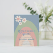 Retro Pastel Graduation Party (Staand voorkant)