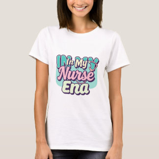 Retro Pastel “In Mijn Verpleegsters Tijdperk T-shirt