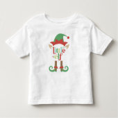 Retro Pastel Kerstmis | Kleine elf Kinder Shirts (Voorkant)
