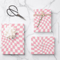Retro Pastel Roze cheques gekookte Dorm