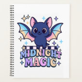 Retro Pastelcore Cute Halloween Bat & Checkerboard (Devant)