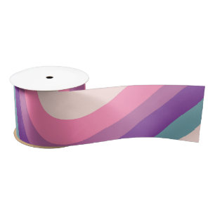 Retro pasteldraaikoppen lint