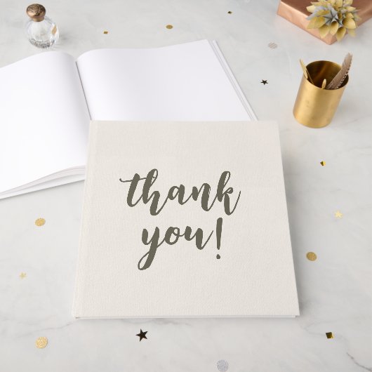 Retro Pastelkleur Daisy Wedding Gastenboek (Voorkant open)