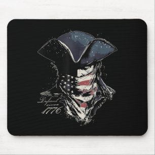 Retro Patriot Defiant sinds 1776 Amerikaanse vlag Muismat