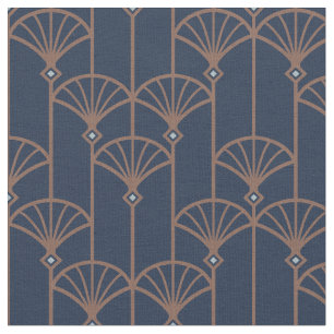 Retro patroon in Art deco stijl. Stof