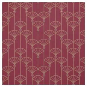 Retro patroon in art-decostijl. stof
