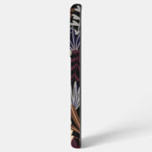 Retro Patroon Modern Samsung Galaxy Hoesje (Linkerkant)