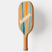 Retro Patroon op maat Pickleball Paddle (Links)