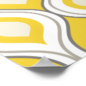 Retro Patroon Poster (Hoek)