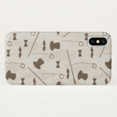 Retro patroon voor man 2 Case-Mate iPhone case (Achterkant (horizontaal))