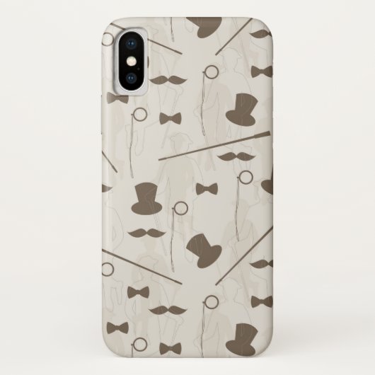 Retro patroon voor man 2 Case-Mate iPhone case (Achterkant)