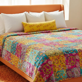 Retro Peace Body Pillow Lichaamskussen