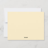 Retro Peace Love Holiday Kaart (Achterkant)