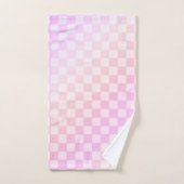 Retro Peach Peach Fuzz Pink Gradient (Serviette à main)