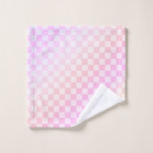 Retro Peach Peach Fuzz Pink Gradient (Gant de toilette)