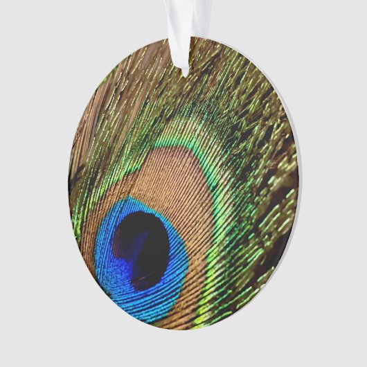 Retro Peacock Ornament (voorkant)
