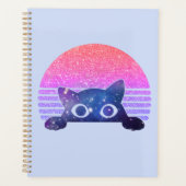 Retro Peeking Cute Cat (Devant)