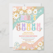 Retro Peeps Birthday Invitation (Devant)