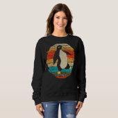 Retro Penguin Trui (Voorkant volledig)