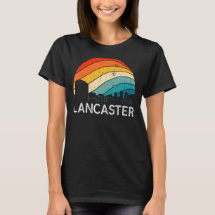 Retro Pennsylvania Lancaster Skyline Urban T-shirt