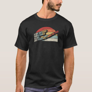  Retro per dag zonder videospelletjes is net als g T-shirt