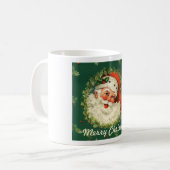 Retro Père Noël Mug (Devant gauche)