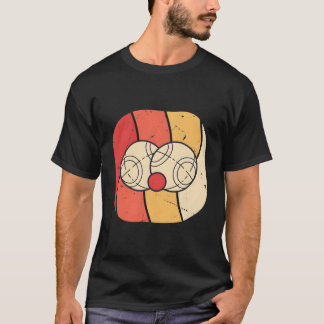  Retro Petanque Voor Mannen Cadeau Idee Funny GIF T-shirt