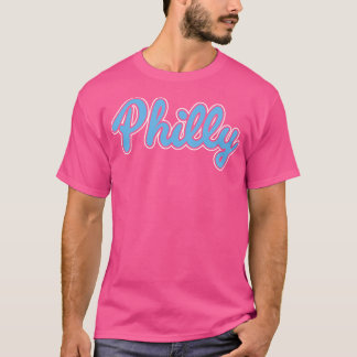 Retro Philly Throwback Philadelphia Fan Favoriet T-shirt