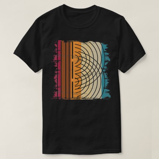 Retro Physicist Science Nerd Scientist Gift Quantu T-shirt (Design voorkant)