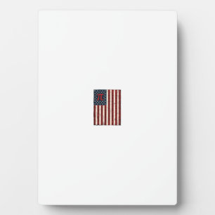 Retro Pi Amerikaanse Vlag Wiskunde Leraren T-shirt Fotoplaat