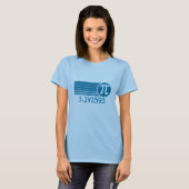 Retro Pi Symbool Pi Day T-Shirt (Voorkant volledig)