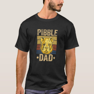Retro Pibble Dad Premium T-shirt