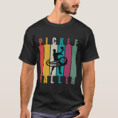 Retro Pickle baller pensioen tshirt (Voorkant)