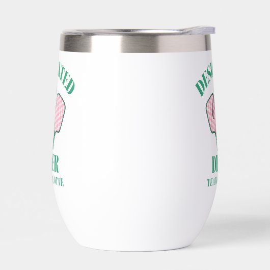 Retro Pickleball Aangewezen Dinker Verjaardag (Links)