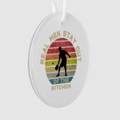 Retro Pickleball Funny Ornament (voorkant)