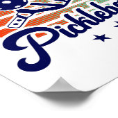 Retro Pickleball Poster (Hoek)