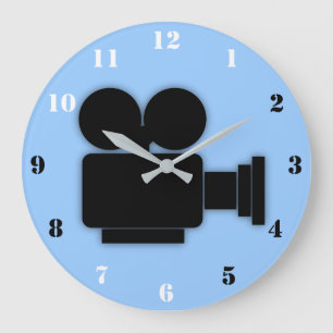 RETRO PICTOGRAM VAN DE CAMERA VAN DE GROTE KLOK