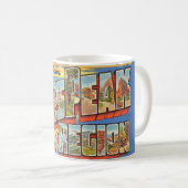 Retro Pikes Peak Colorado Mug (Devant droit)