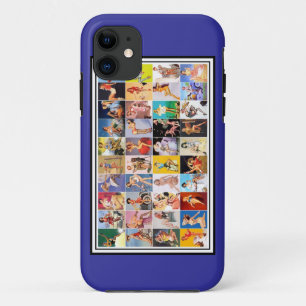 Retro Pin-up Girl iPhone 11 Hoesje