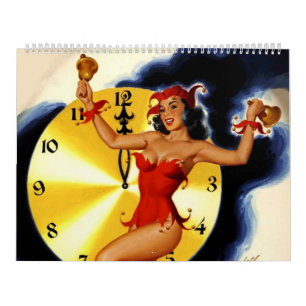  Retro Pin-up Girls 2014 Agenda Kalender