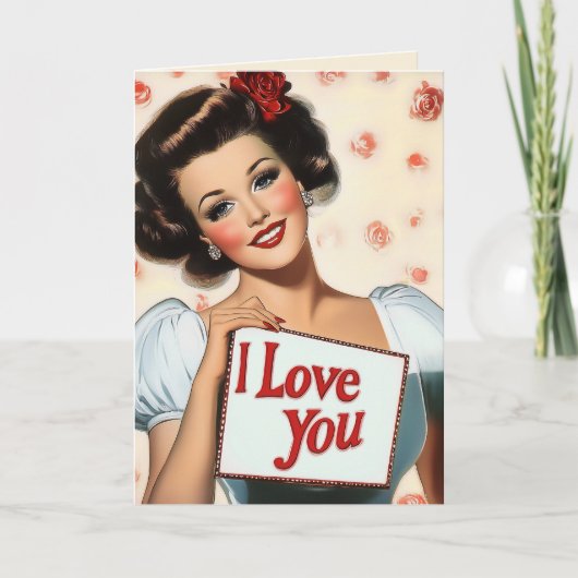 Retro Pin-Up Love (Voorkant)