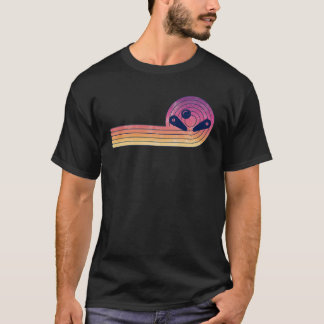 Retro Pinball Speler Look Design T-shirt