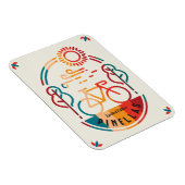 Retro Pinellas fietspad Magneet (Rechterzijde)